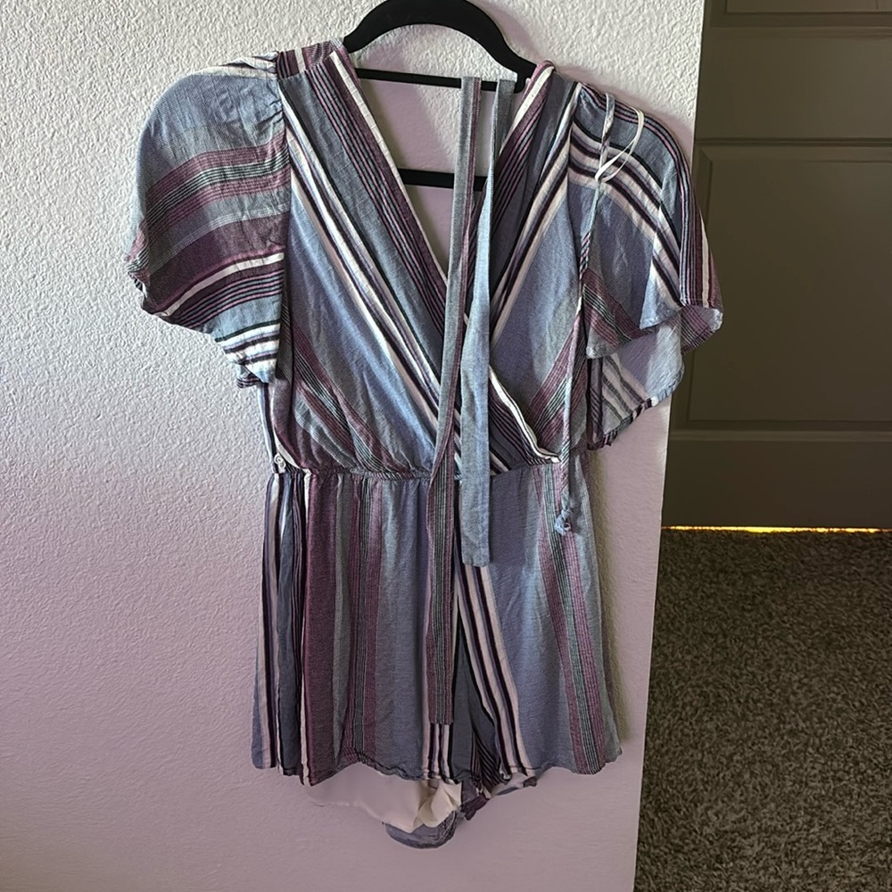 Trixxi Clothing Company romper w/ belt, size XS